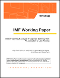 Bottom-Up Default Analysis of Corporate Solvency Risk