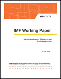 Bank Consolidation, Efficiency, and Profitability in Italy