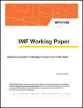 Stabilizing the System of Mortgage Finance in the United States