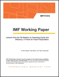 Lessons from the Old Masters on Assessing Equity and Efficiency: A Primer for Fiscal Policymakers