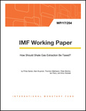 How Should Shale Gas Extraction Be Taxed?