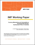 Currency Mismatches and Vulnerability to Exchange Rate Shocks: Nonfinancial Firms in Colombia
