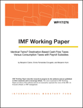Identical Twins? Destination-Based Cash-Flow Taxes Versus Consumption Taxes with Payroll Subsidies
