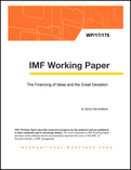 The Financing of Ideas and the Great Deviation