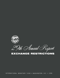 Annual Report on Exchange Arrangements and Exchange Restrictions 1978