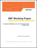 Corporate Indebtedness and Low Productivity Growth of Italian Firms