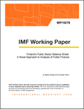 Finland’s Public Sector Balance Sheet