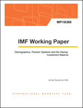 Demographics, Pension Systems and the Saving-Investment Balance