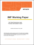 Can Good Governance Lower Financial Intermediation Costs?