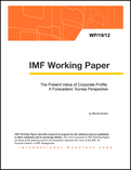 The Present Value of Corporate Profits: A Forecasters' Survey Perspective