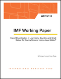 Export Diversification in Low-Income Countries and Small States: Do Country Size and Income Level Matter?