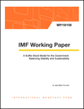 A Buffer-Stock Model for the Government: Balancing Stability and Sustainability