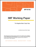 The Negative Mean Output Gap