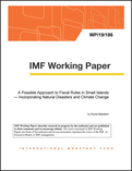 A Possible Approach to Fiscal Rules in Small Islands — Incorporating Natural Disasters and Climate Change