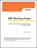 Effectiveness and Equity in Social Spending - The Case of Spain