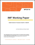 Determinants of Inclusive Growth in ASEAN
