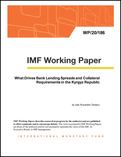 What Drives Bank Lending Spreads and Collateral Requirements in the Kyrgyz Republic